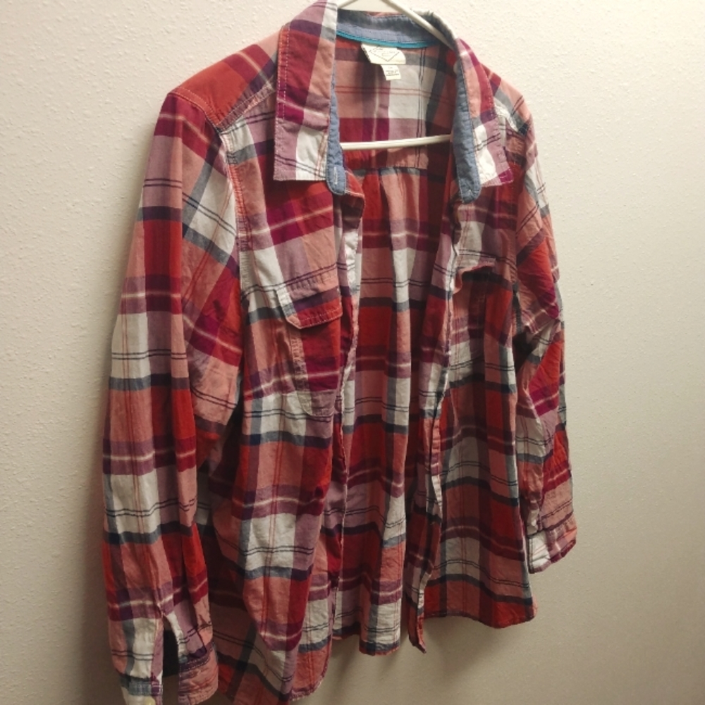 Red plaid shirt